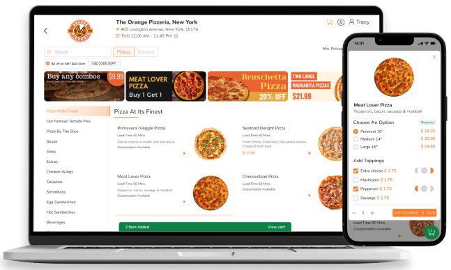 commission free restaurant online ordering system