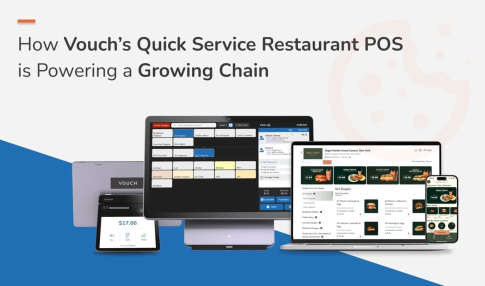 bagel chain quick service restaurant pos system