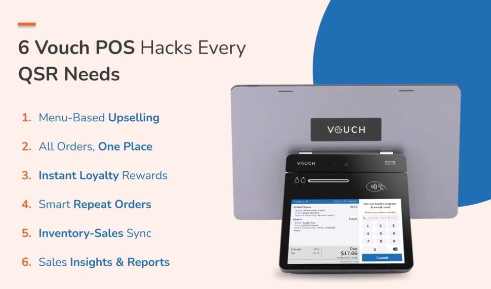 how vouch restaurant pos system improve qsr sales