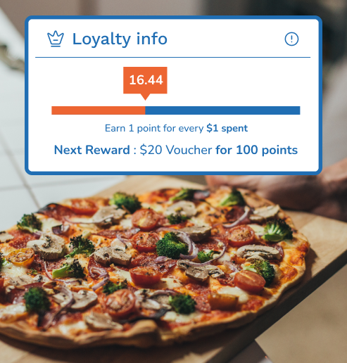 customer loyalty point in vouch pos