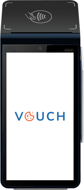 pax a800 vouch pos payment device