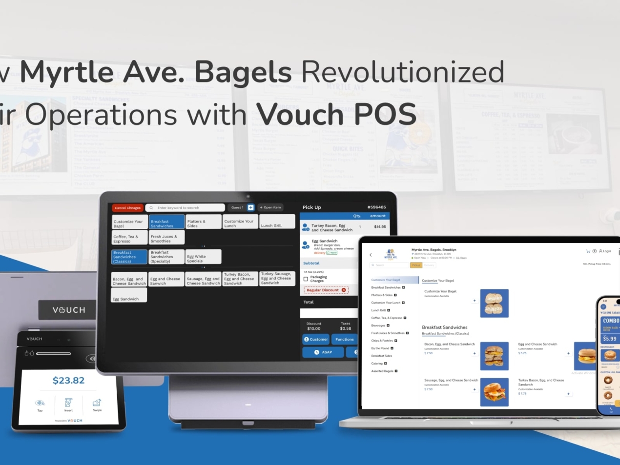 myrtle ave bagel new york start using vouch pos